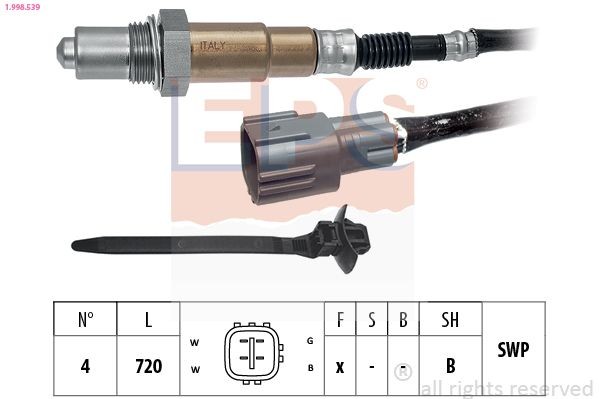 EPS Lambdasonde 1.998.539 1.998.539 Lambdasonde EPS MAZDA BT-50