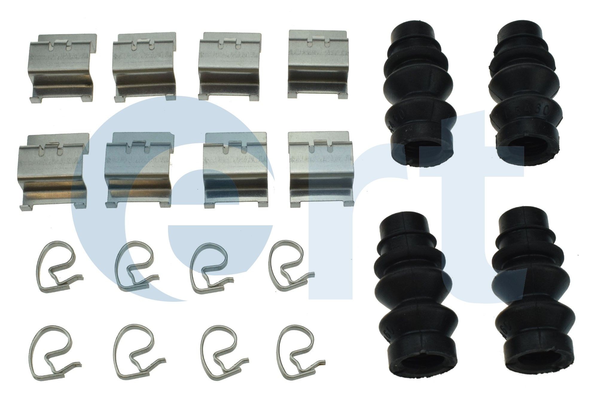 ERT Accessory Kit, disc brake pads 420375 MERCEDES-BENZ E-Class ERT brake pad fitting kit 420375