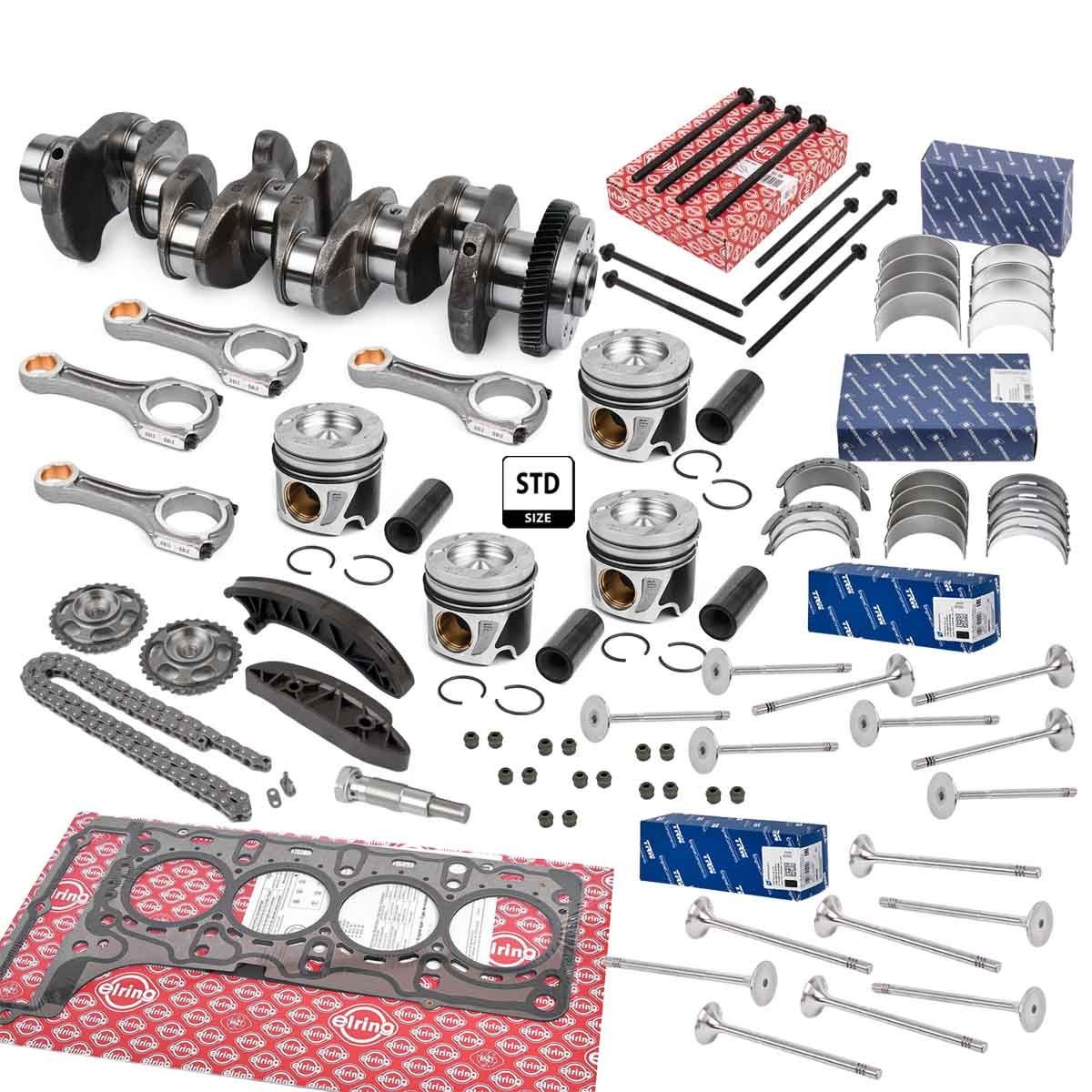 ET ENGINETEAM Crankshaft HK0194VR5 ET ENGINETEAM HK0194VR5 Mercedes C238 engine crankshaft replacement