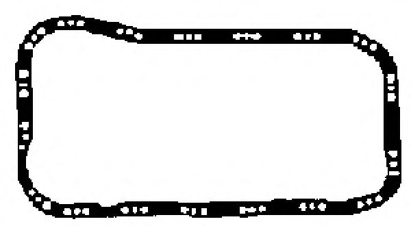 GLASER Tetning, bunnpanne X54004-01 X54004-01 Bunnpannepakning FIAT UNO GLASER
