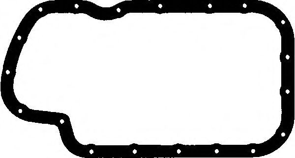 GLASER Oil sump gasket X54035-01 X54035-01 GLASER oil pan gasket for PEUGEOT