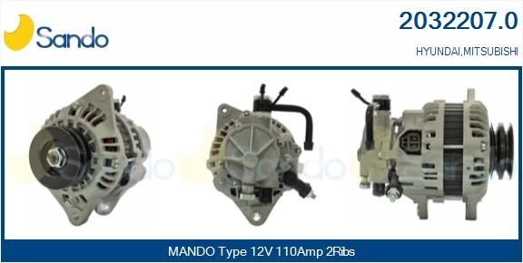 SANDO Dynamo 2032207.0 Dynamo SANDO Mitsubishi PAJERO PININ 2032207.0