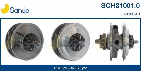 SANDO Cartucho CHRA SCH81001.0 SANDO SCH81001.0 Turbocompressor sobrealimentação Land Rover Discovery 3 preço