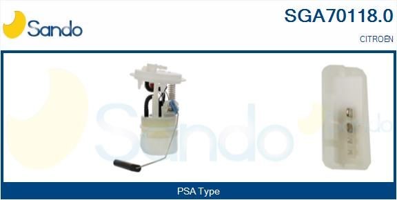 SANDO Benzinepomp SGA70118.0 SANDO SGA70118.0 originele Brandstofpomp DS3 Hatchback kosten
