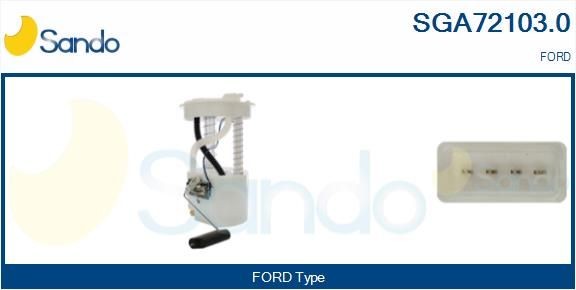 SANDO Kütus-etteanne SGA72103.0 Kütusepump SANDO Ford FOCUS SGA72103.0