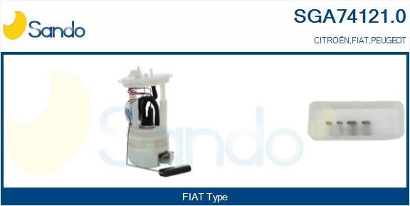 Benzinepomp SANDO SGA74121.0 SANDO SGA74121.0 Benzinepomp benzine en diesel Fiat FIORINO 2009