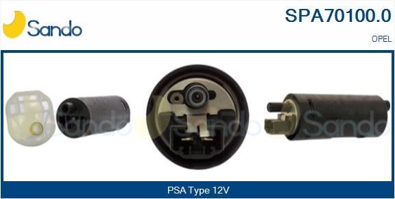 SANDO Kütusepump SPA70100.0 Kütusepump SANDO Opel OMEGA SPA70100.0