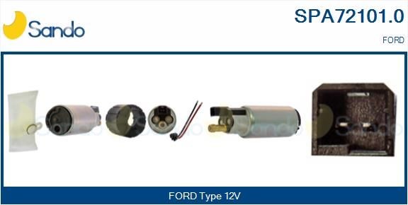SANDO Bensiinipump SPA72101.0 Kütusepump SANDO Ford FOCUS SPA72101.0
