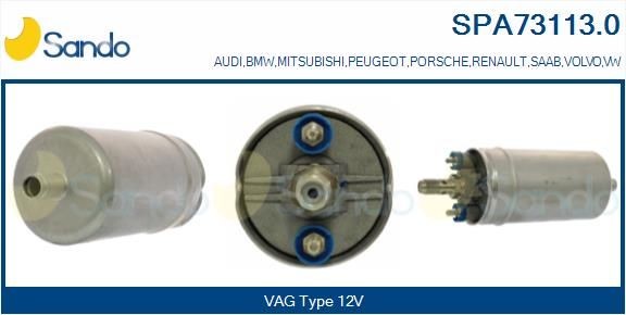 SANDO Pompa benzina SPA73113.0 SANDO SPA73113.0 Pompa carburante Porsche 911 993 Cabrio prezzo