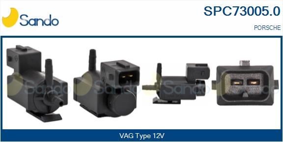SANDO Trykkomformer, eksosstyring SPC73005.0 Trykkomformer turbolader SANDO PORSCHE SPC73005.0