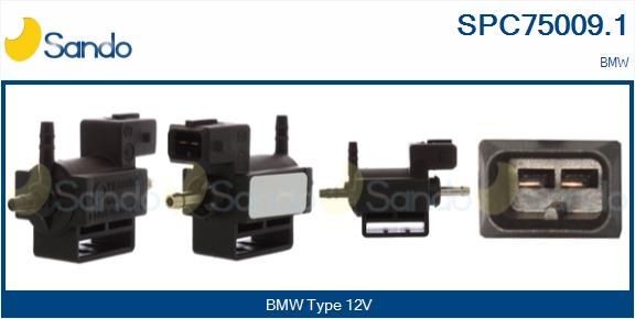 SANDO Menič tlaku, Riadenie výfukových plynov SPC75009.1 SPC75009.1 SANDO Menič tlaku turbodúchadla BMW lacné