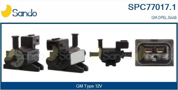 SANDO Trykkomformer, eksosstyring SPC77017.1 Trykkomformer turbolader SANDO SAAB SPC77017.1