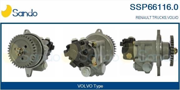 SANDO Servopumpe SSP66116.0 Hydraulikpumpe SANDO S60 SSP66116.0 billig