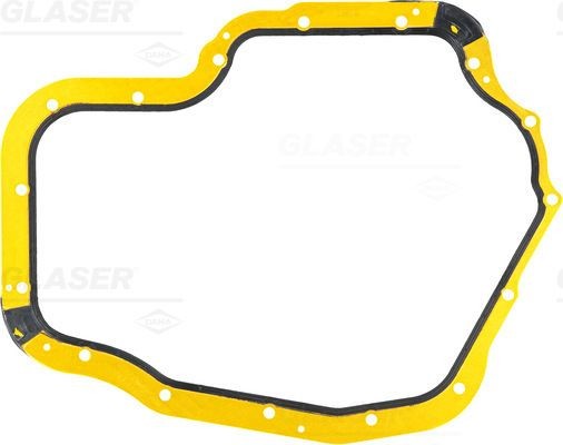 GLASER Tetning, oljesump X57747-01 X57747-01 Bunnpannepakning OPEL MERIVA GLASER