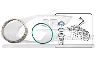 3RG Guarnizione, Sensore livello carburante 80975 Costo Guarnizione, sensore livello carburante 3RG SEAT 80975