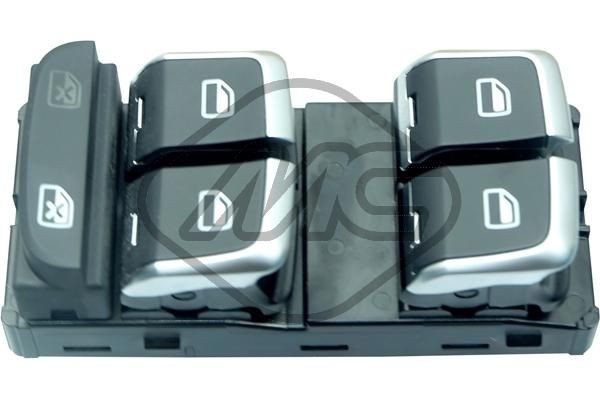 Metalcaucho Brytare, fönsterhiss 43745 43745 Metalcaucho Strömställare fönsterhiss Peugeot