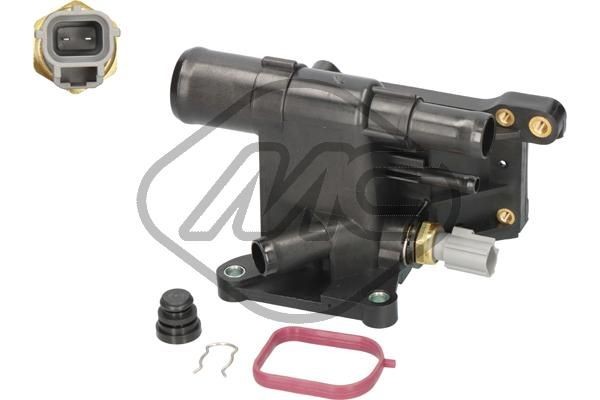 Metalcaucho Thermostaathuis 46086 Volvo V40 Hatchback Koelwaterthermostaat Metalcaucho 46086