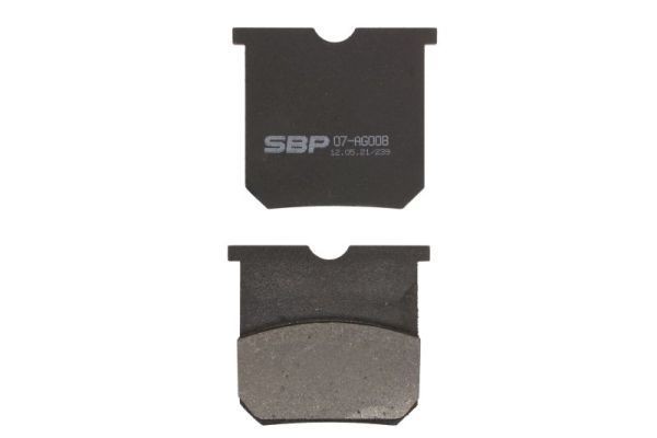 SBP Bremseklosser 07-AG008 07-AG008 Bremseklosser SBP NISSAN MICRA