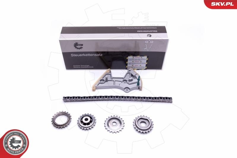 ESEN SKV Kit de corrente, accionamento da bomba de óleo 21SKV104 21SKV104 Corrente de transmissão SUZUKI BALENO ESEN SKV