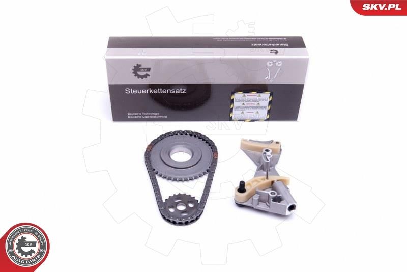 ESEN SKV Kit de corrente, accionamento da bomba de óleo 21SKV107 21SKV107 Corrente de transmissão SUZUKI BALENO ESEN SKV