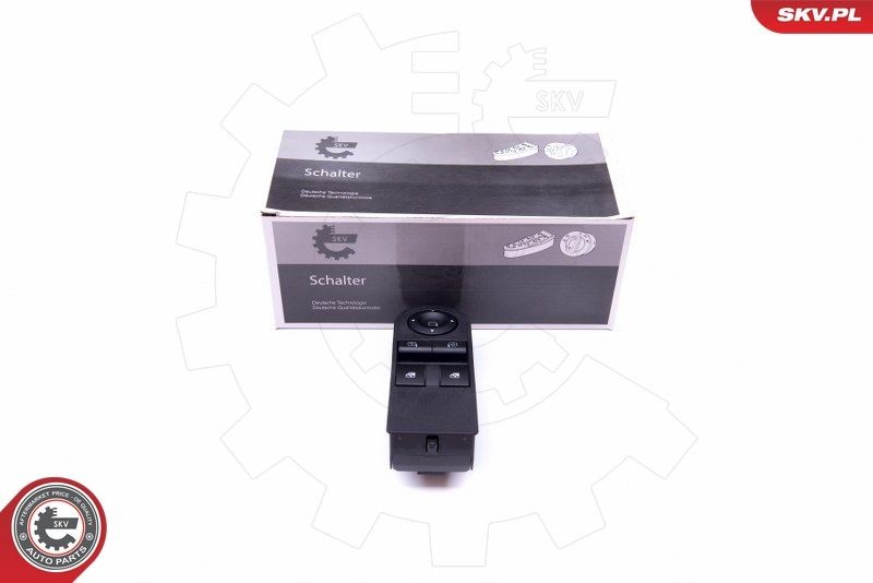 ESEN SKV Brytare, fönsterhiss 37SKV117 ESEN SKV 37SKV117 Elhiss strömställare Opel Ascona B