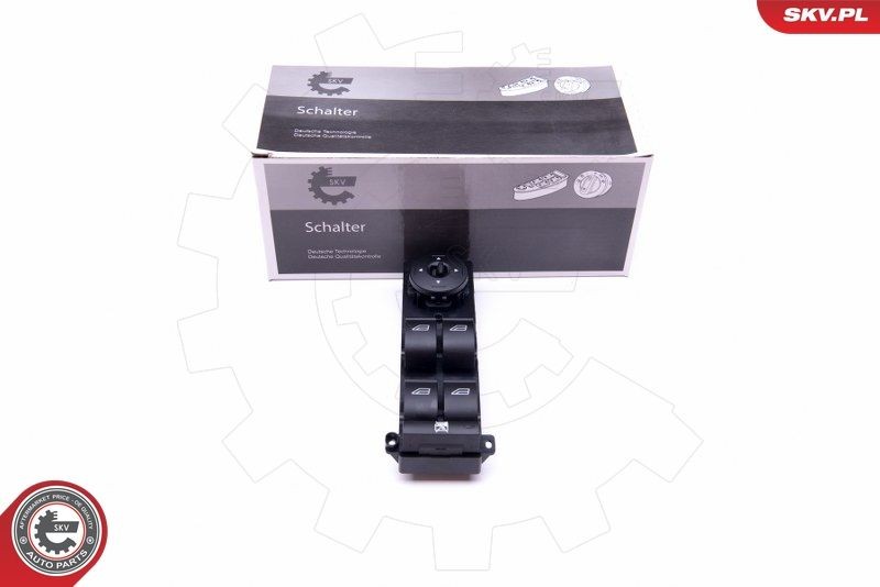 ESEN SKV Interruttore, Alzacristallo 37SKV124 37SKV124 costo Pulsantiera alzacristalli FORD TOURNEO COURIER ESEN SKV