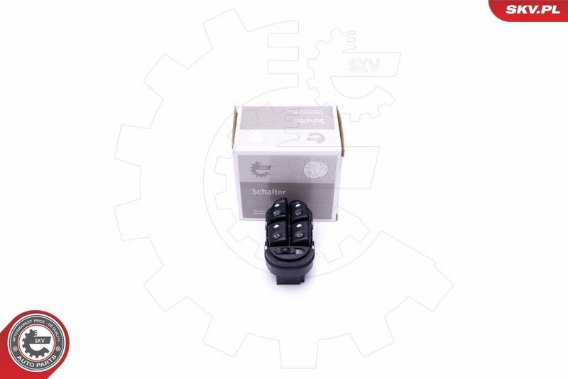 ESEN SKV Interruttore, Alzacristallo 37SKV126 37SKV126 Pulsantiera alzacristalli FORD FIESTA ESEN SKV costo