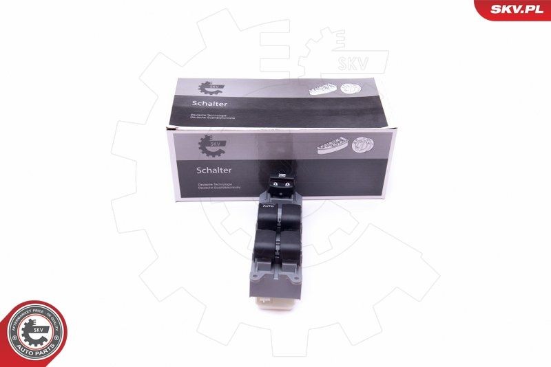 ESEN SKV Interruptor de elevalunas 37SKV138 Interior Toyota Auris E15: Interruptor de elevalunas ESEN SKV 37SKV138