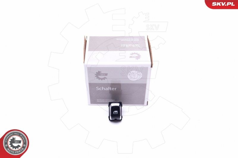 Spínač elektrického otvárania okien ESEN SKV 37SKV381 ESEN SKV 37SKV381 Spínač elektrického otvárania okien AUDI A8 2004