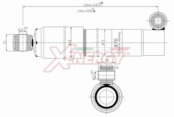 AP XENERGY Amort X324341 X324341 Amortisaator AP XENERGY FIAT PUNTO