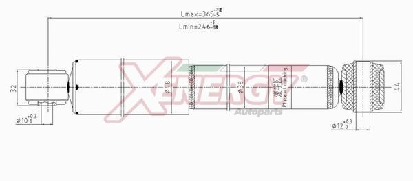 AP XENERGY Stoßdämpfer X486343 X486343 AP XENERGY FORD Stoßdämpfer vorne und hinten