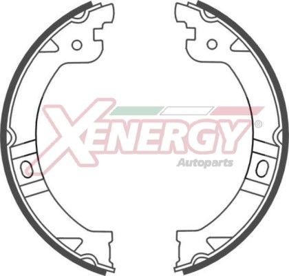 AP XENERGY Mâchoires de frein à main X50735 Mâchoire de frein de stationnement AP XENERGY VITO X50735 pas cher