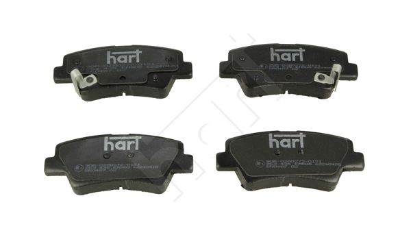 HART Bremseklodser 253 435 253 435 Bremseklodser HART HYUNDAI GETZ