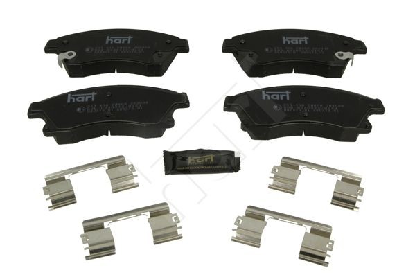 HART Bromsbelägg 253 436 253 436 HART bromsbeläggsats Chevy MATIZ