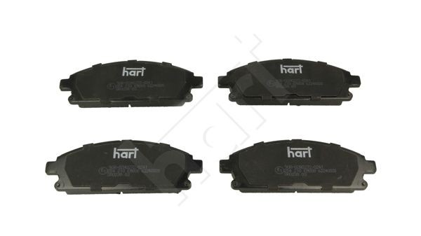 HART Bremseklodser 254 210 Klodser HART Nissan PICK UP 254 210