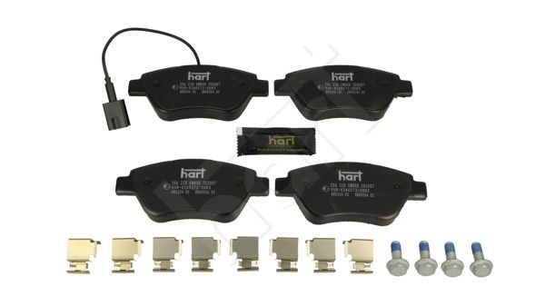 HART Bremseklodser 256 228 Klodser ALFA ROMEO HART 256 228