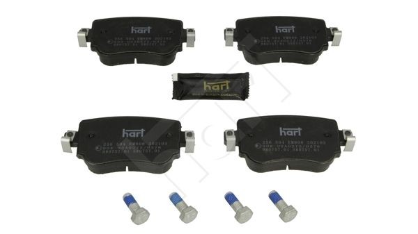 HART Plaquettes de frein 256 504 Plaquettes HART FABIA 256 504 pas cher
