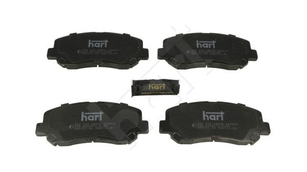 HART Brzdové doštičky/platničky 256 539 Brzdové doštičky HART Mazda CX-7 256 539
