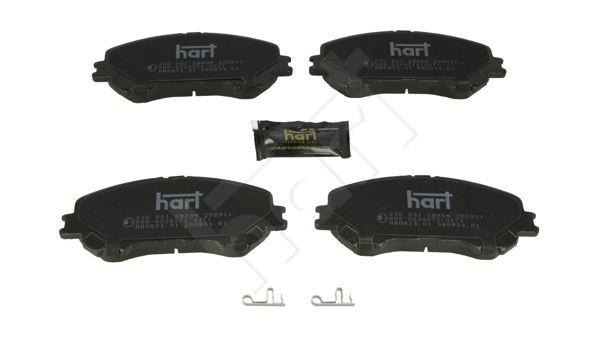 HART Bremseklodser 256 551 Bremseklodssæt HART Nissan PICK UP 256 551