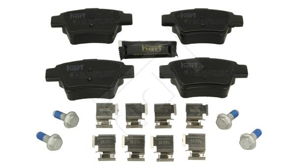 HART Plaquettes de frein 260 375 Peugeot PARTNER Plaquettes de frein HART 260 375