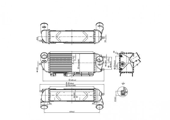HART Interkūlers 620 327 Interkūlers HYUNDAI HART 620 327