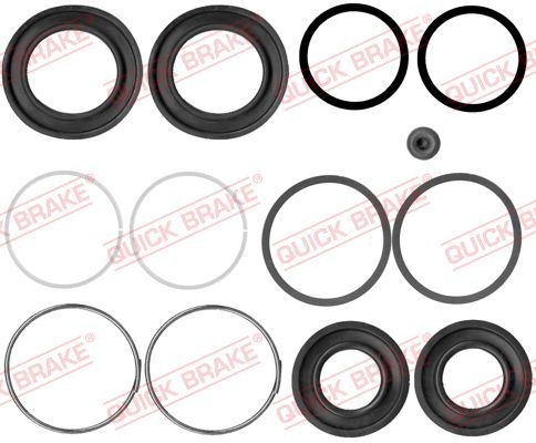QUICK BRAKE Rep.sæt, bremsekaliper 114-0306 QUICK BRAKE 114-0306 Toyota Land Cruiser J7 Bremsekaliber-reparationssæt pris