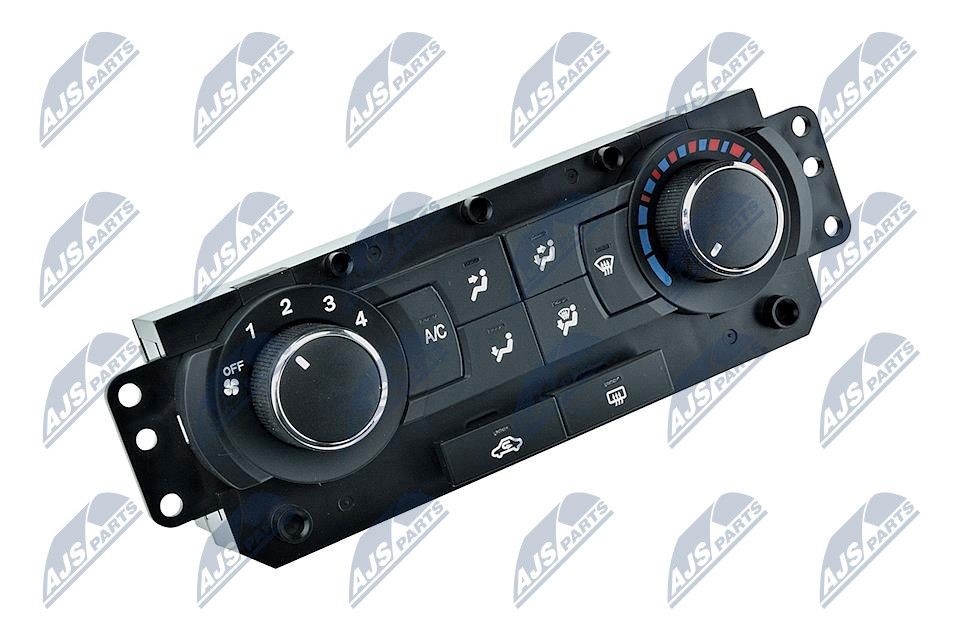 Ovládací prvok vykurovania a vetrania NTY EPK-DW-001 NTY EPK-DW-001 Odpor vnútorného ventilátora Chevrolet AVEO 2007