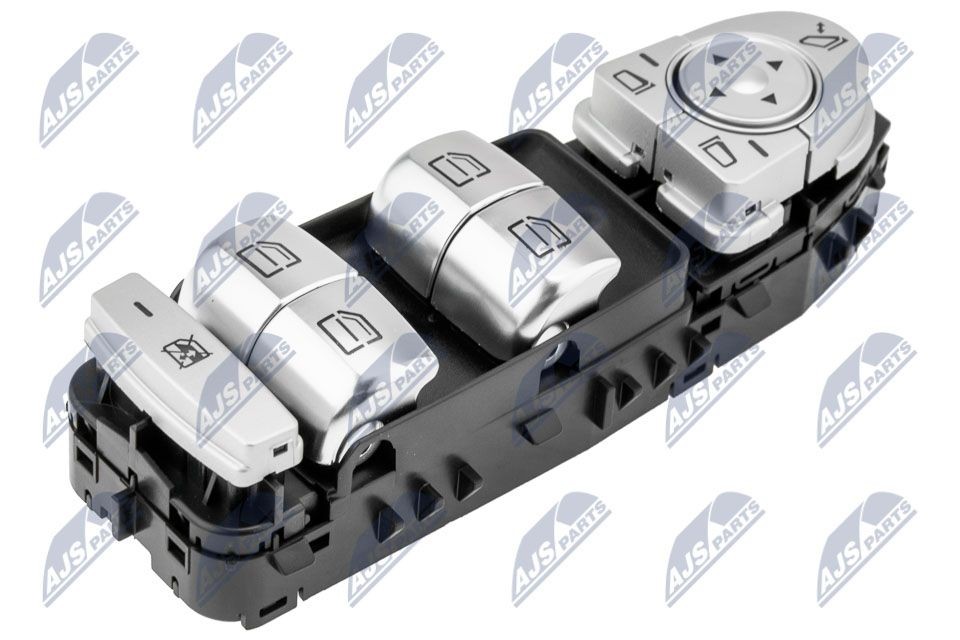 NTY Slēdzis, Stikla pacēlājmehānisms EWS-ME-026 NTY EWS-ME-026 Stikla pacēlāja slēdzis Mercedes C253 par izdevīgu cenu