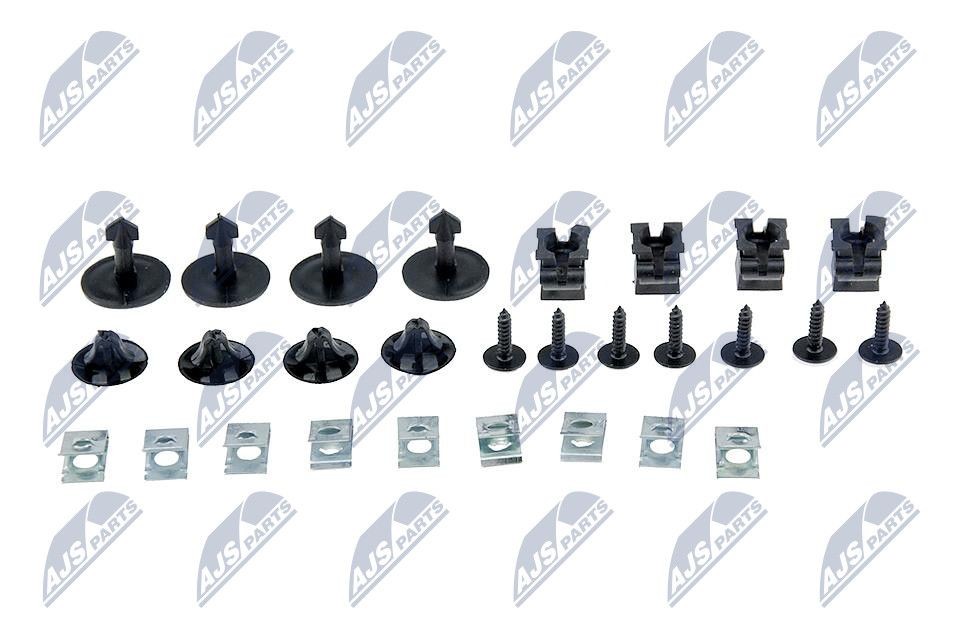 NTY Kit de clip de fixation, carrosserie EZC-AU-036 NTY Kit elargisseur d'aile MITSUBISHI EZC-AU-036