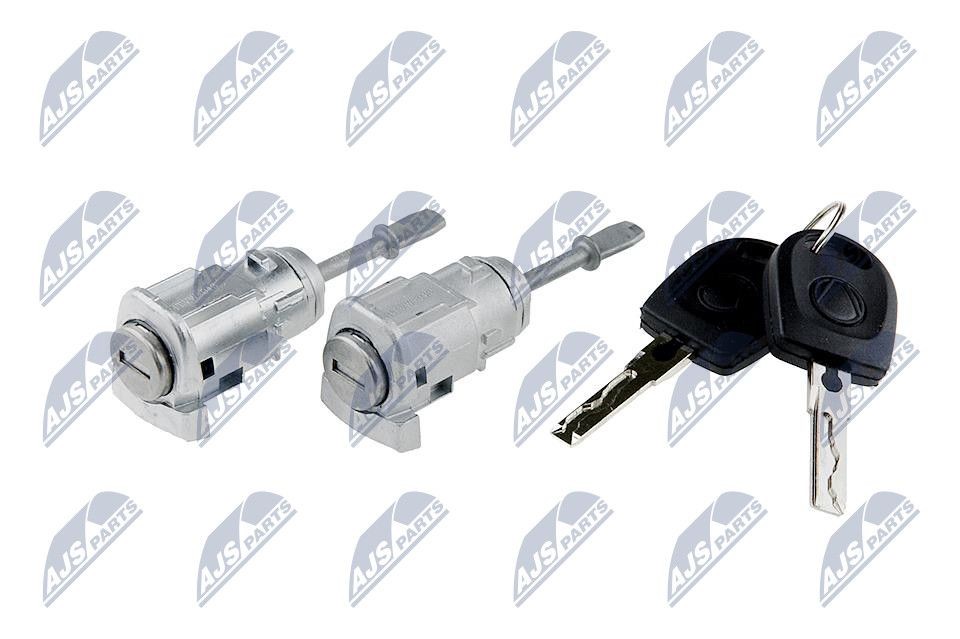 NTY Låsecylindersæt EZC-VW-043 NTY EZC-VW-043 Låsecylindersæt