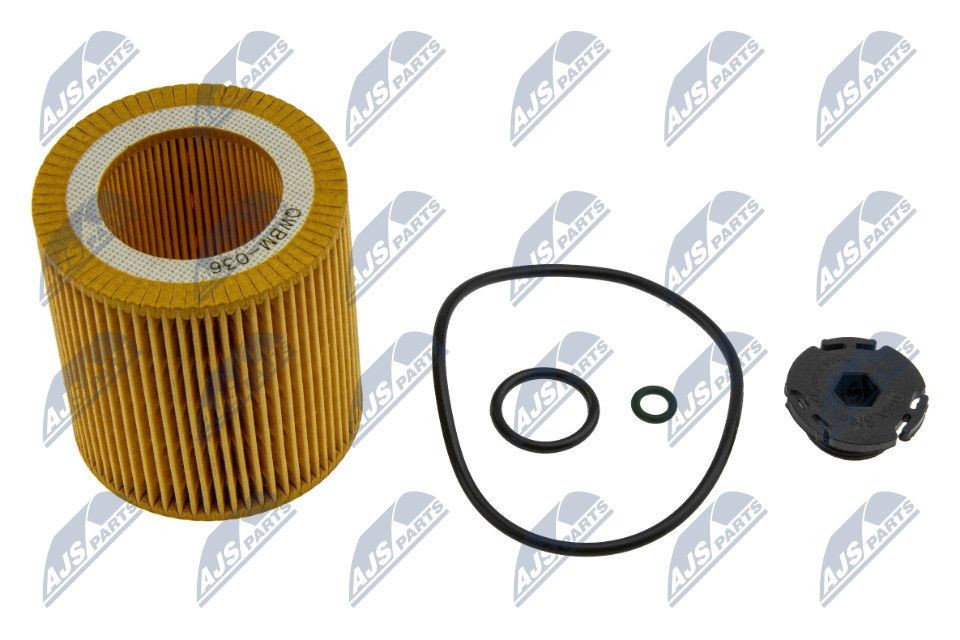 NTY Ölfilter FOF-BM-036 FOF-BM-036 Ölfilter NTY VW POLO