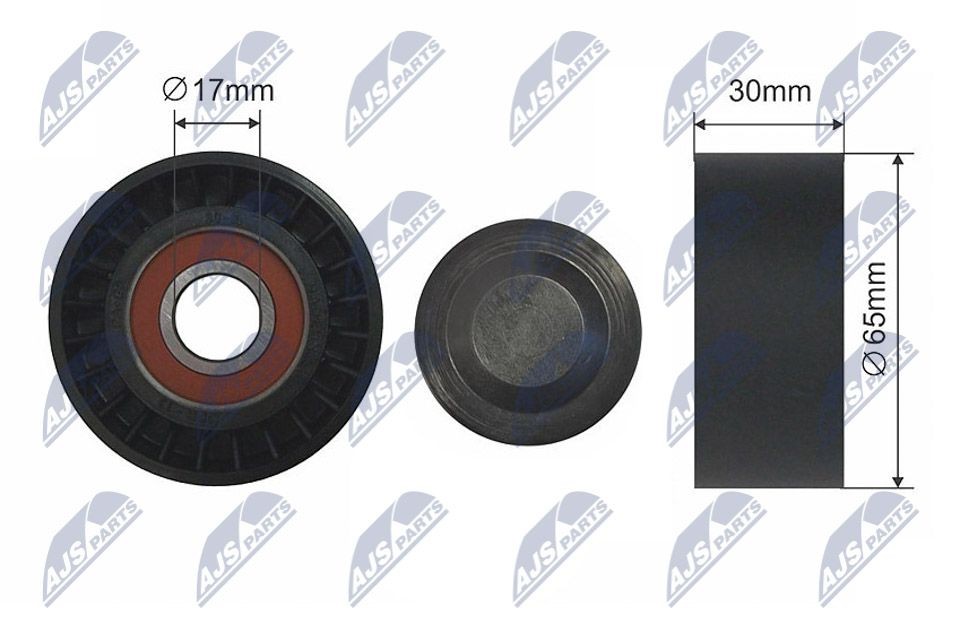 NTY Deflection / Guide Pulley, v-belt RNK-FR-020 NTY RNK-FR-020 Ford Ecosport mk2 deflection / guide pulley, v-belt price