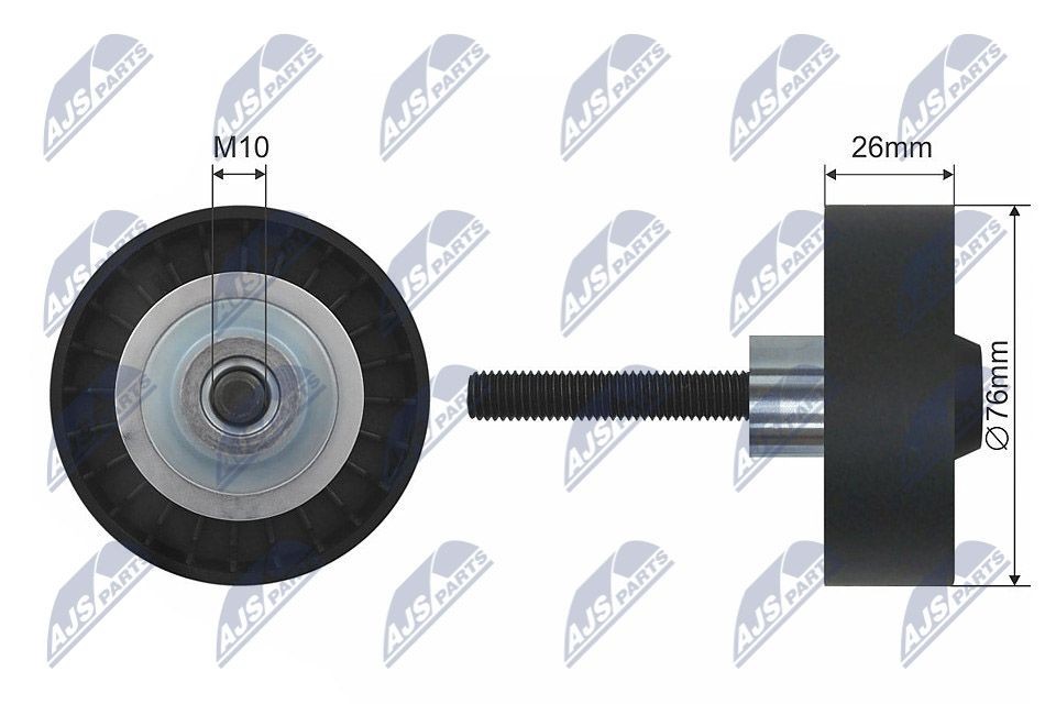NTY Deflection / Guide Pulley, v-belt RNK-VW-002 NTY RNK-VW-002 genuine Dodge NITRO deflection / guide pulley, v-belt price