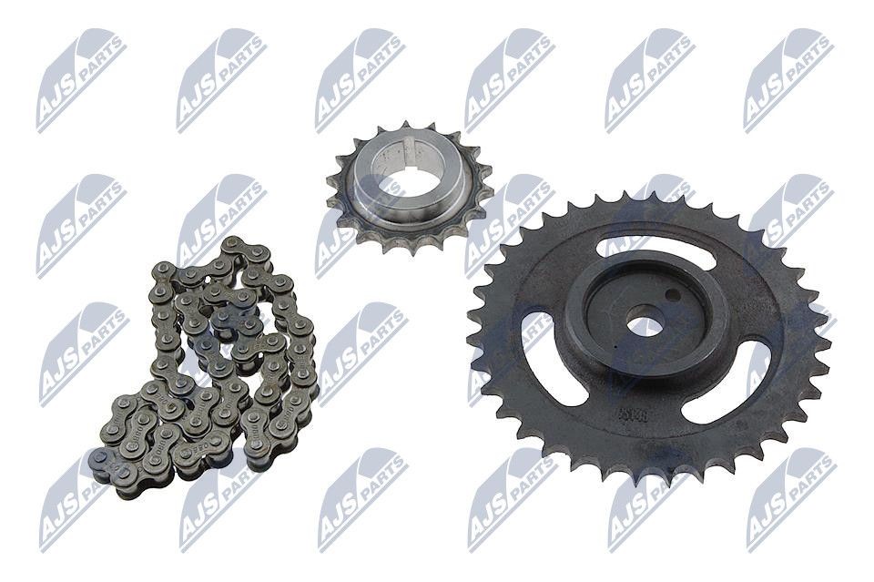 NTY Kit de distribuição RZR-CH-006 Kit de corrente de distribuição NTY Skoda OCTAVIA RZR-CH-006